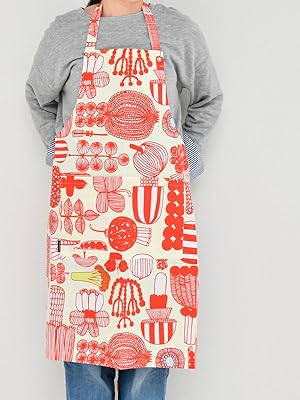 Amazon.co.jp: marimekko Puutarhurin parhaat エプロン オレンジ (65