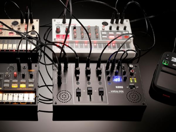 Amazon.com: Korg Volca Mix Analogue Perfomance Mixer Four Channel
