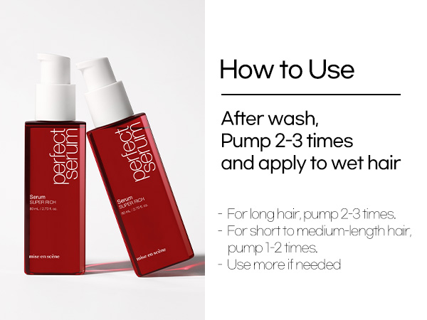 Amazon.com: Mise En Scene Perfect Super Rich Serum with Argan Oils