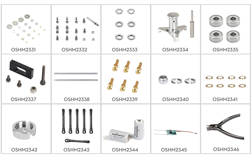 Amazon.com: OMPHOBBY M2 EVO Helicopter Parts Main Blades & Tail