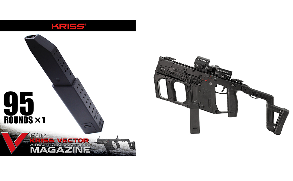 Amazon | [KRYTAC][クリスベクターマガジン][1本][95連] | モデルガン