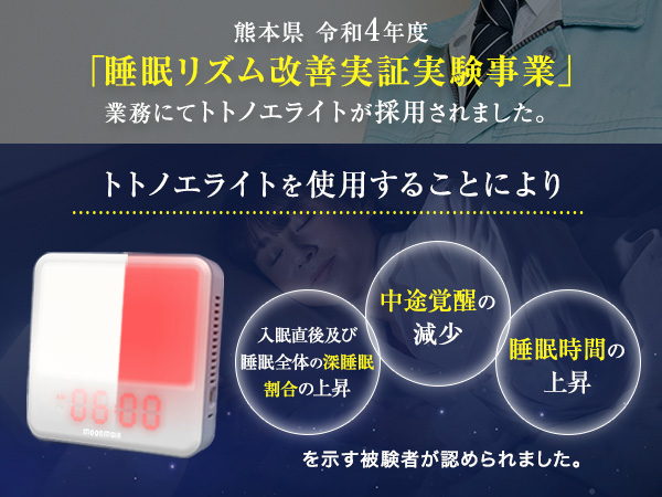 Amazon.co.jp: moonmoon トトノエライト 光 目覚まし時計