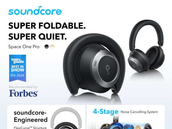 Space One Pro | Best Over-Ear ANC Headphones - Soundcore Canada