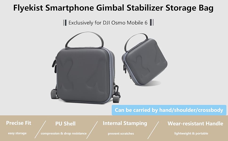 Amazon.com : Flyekist Travel Case for DJI OM 6 - Portable Storage