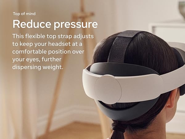 Meta Quest Elite Strap — Works with Meta Quest 3/3S — Premium