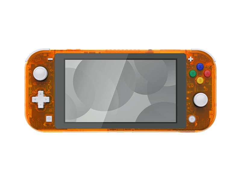 Amazon.com: eXtremeRate Clear Orange DIY Replacement Shell for