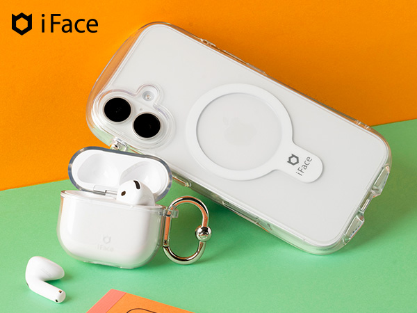 Amazon | iFace Look in Clear AirPods ケース 第4世代 専用 (クリア