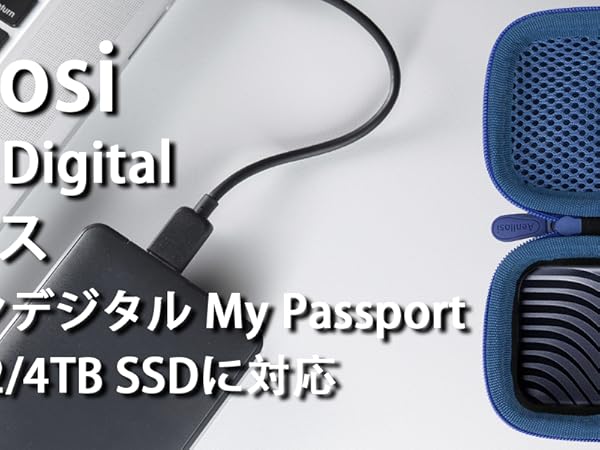 Amazon.co.jp: WD ポータブルSSD 1TB / 500GB My Passport 完全対応