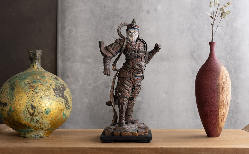 Amazon.co.jp: イスム TanaCOCORO[掌] 韋駄天＿仏像 フィギュア 国宝