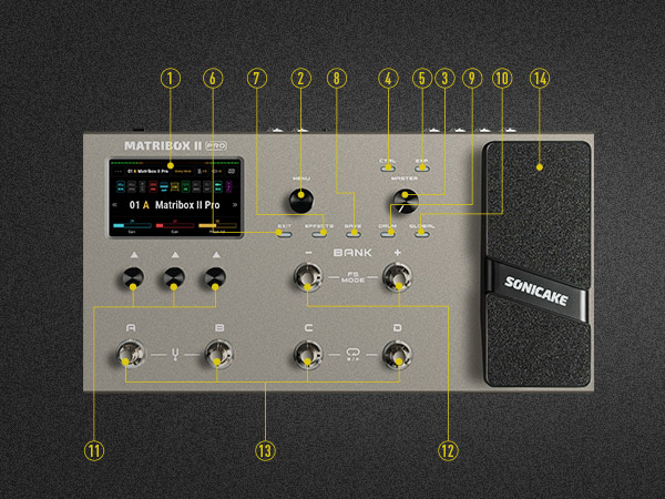 Amazon | SONICAKE マルチエフェクター エクスプレッション付き 240