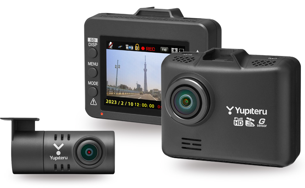 Amazon | ユピテル 前後2カメラ ドライブレコーダー WDT700c + OP
