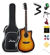 Amazon.co.jp: Donner エレアコギター エレアコ エレアコースティック