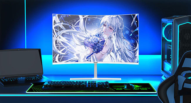 Amazon.co.jp: AESNO 27インチ ゲーミング モニター FHD 280Hz 湾曲