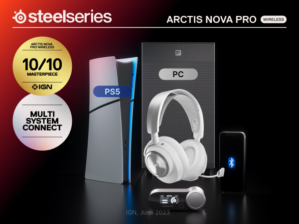 Amazon.com: SteelSeries Arctis Nova Pro Wireless Multi-System
