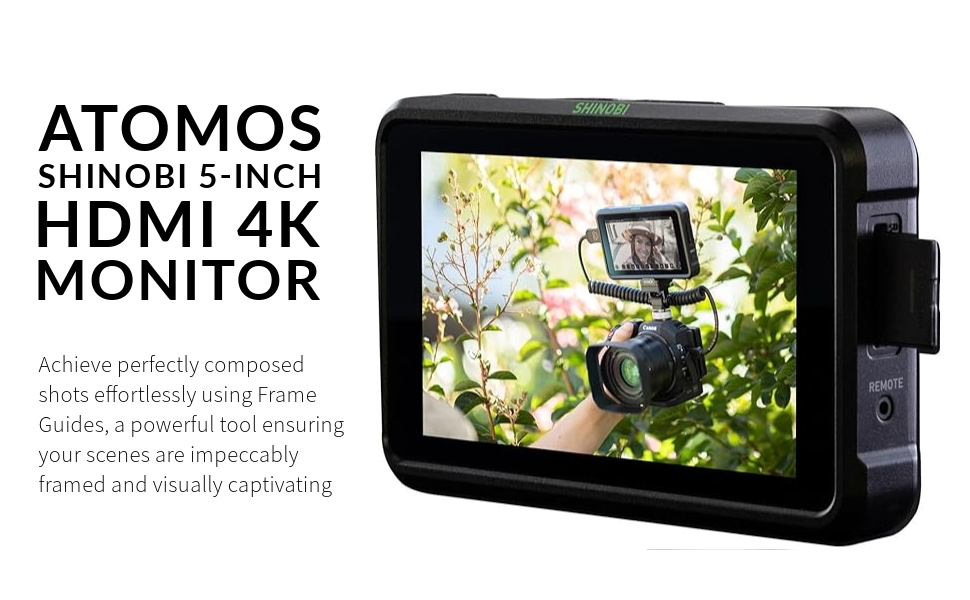 Amazon.com : Atomos Shinobi 5-inch HDMI 4K Monitor : Electronics