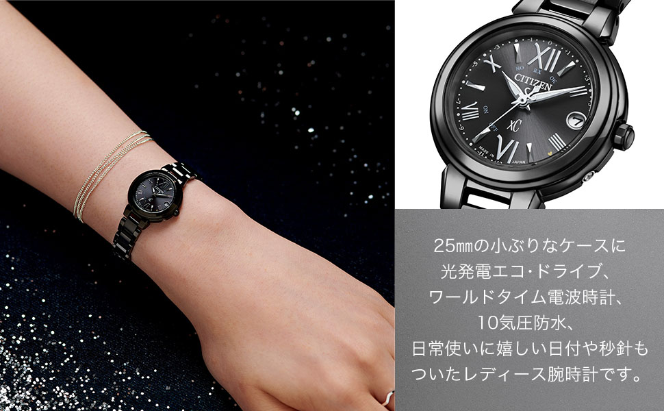 Amazon.co.jp: [CITIZEN] 腕時計 クロスシー xC 光発電エコ・ドライブ