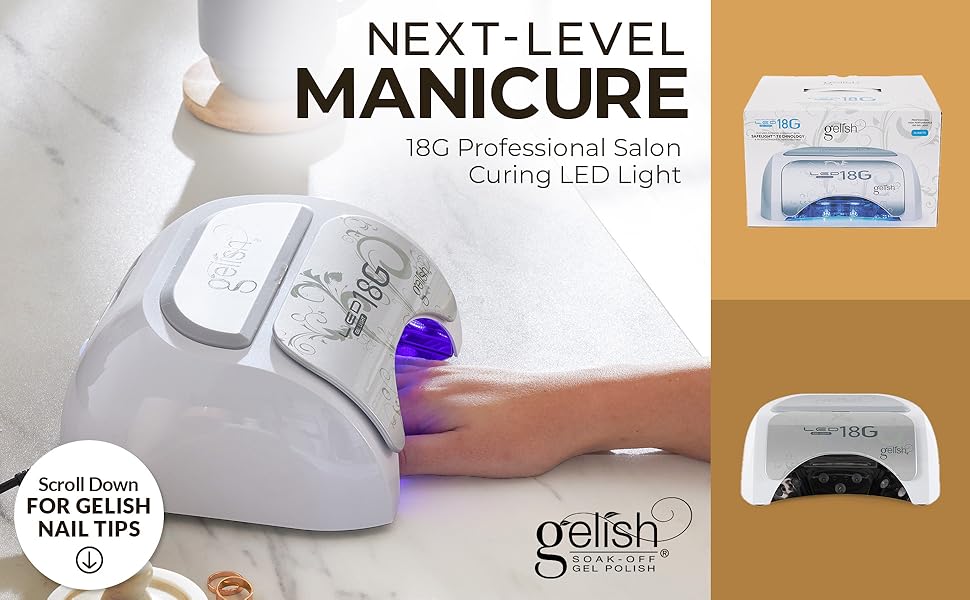 Amazon.com: Gelish 18G Classic LED Light - Professional Nail