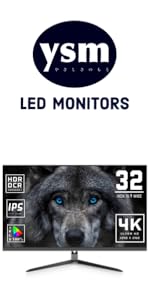 Amazon.co.jp: 4K モニター 32インチ IPS ディスプレイ スピーカー内蔵