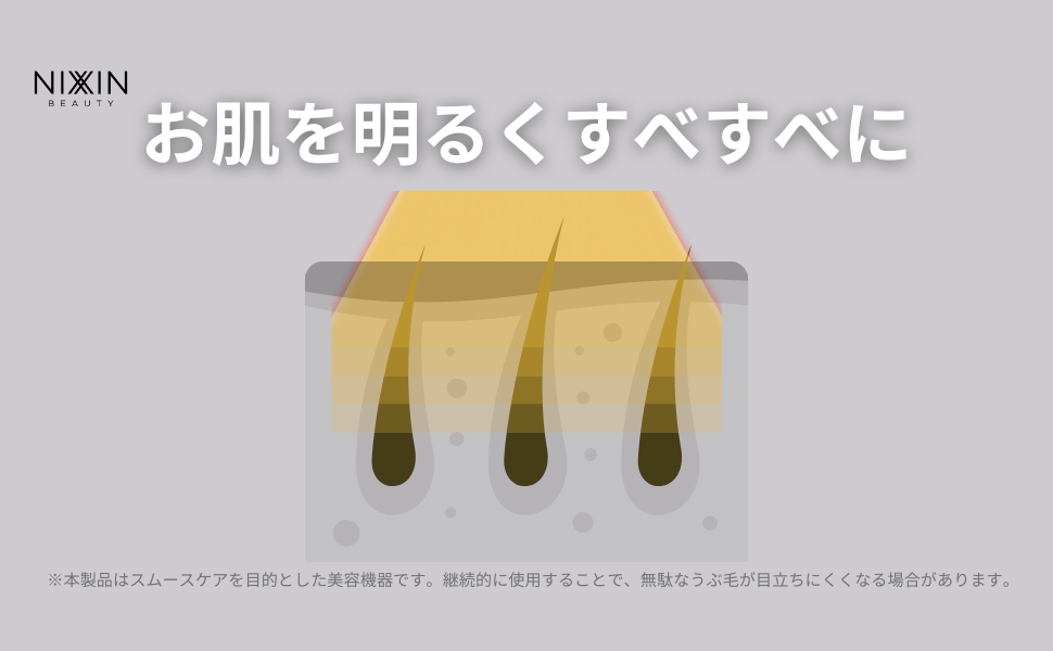 Amazon.co.jp: NIXXIN BEAUTY 手のひらサイズのIPL光美容器 SS-1