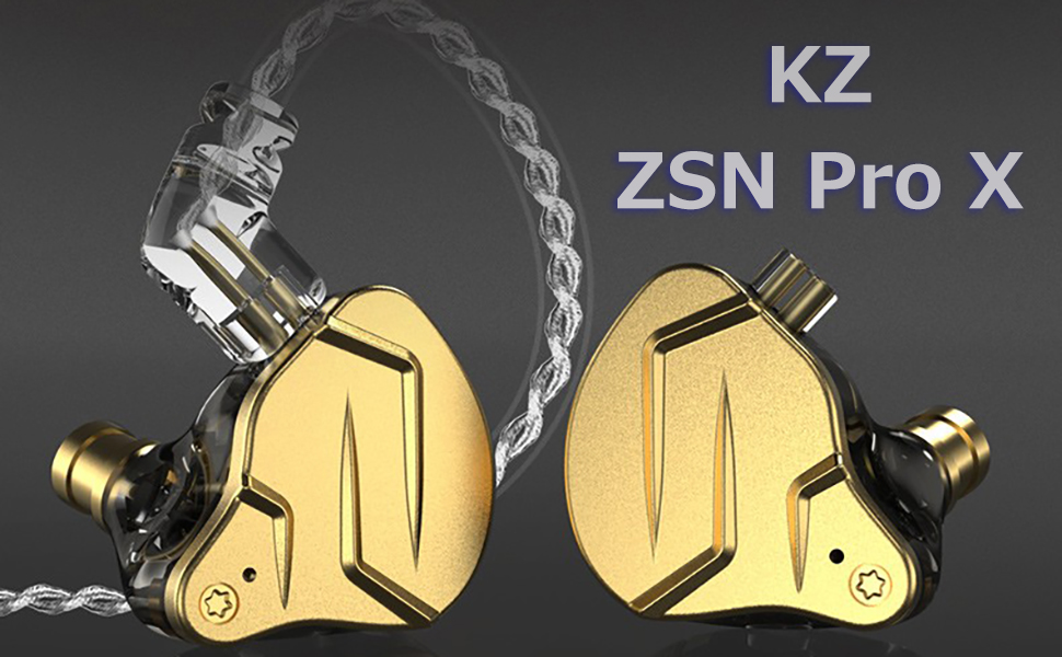 Amazon.co.jp: KZ ZSN ProX 1BA+1DD ハイブリッド型インナーイヤホン