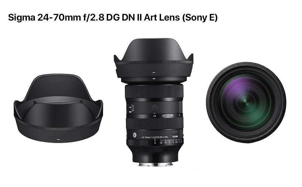 SIGMA 24-70mm F2.8 DG DN II for Sony E Mount Mirrorless Cameras