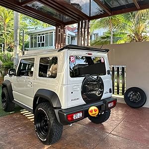 Amazon | 新型スズキジムニー スペアタイヤレスカバー JB64 ジムニー