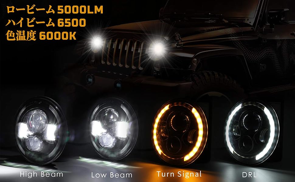 Amazon | Bruce & Shark(ブルース・サメ) ジムニー ヘッドライト適用