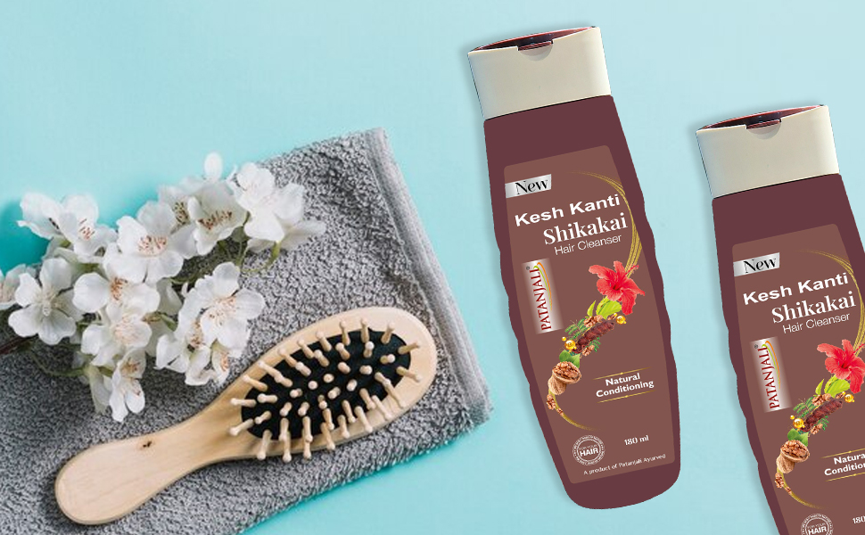 Amazon.com : patanjali kesh kanti shikakai hair cleanser 180ml