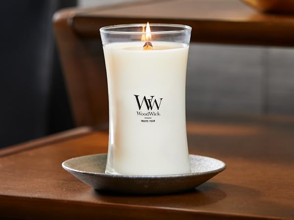 Amazon.com: WoodWick Vanilla Sea Salt Large Hourglass Candle