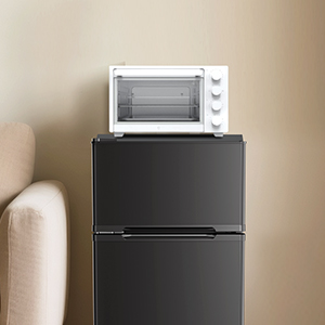 Amazon | Kismile 小型冷蔵庫 87L 冷凍庫付き 2ドア 両開き コンパクト