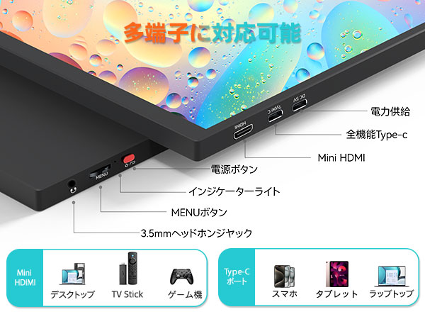 Amazon.co.jp: CASKING モバイルモニター 10.5インチ 超軽量 3:2画面比