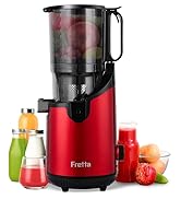 Amazon.co.jp: Fretta ジューサー 10.8cm広い投入口 1L大容量 スロー