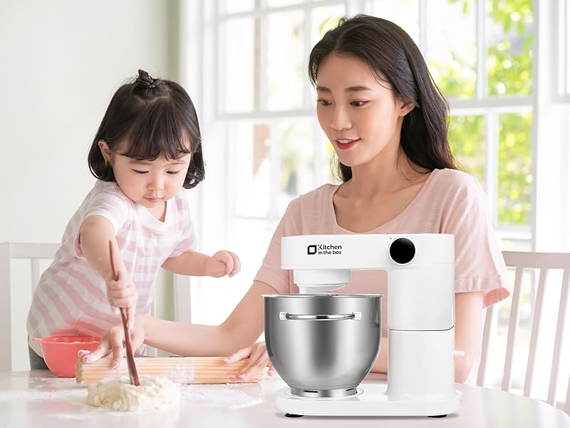Amazon | Kitchen in the box スタンドミキサー 5L大容量 3種類