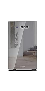 Amazon | Shelddi ミニ冷蔵庫 小型 23L 静音 おしゃれ 小型冷蔵庫