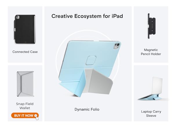 Amazon.com: MOFT Dynamic Folio Case for iPad Pro 13-inch(M5 2025