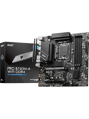 Amazon | MSIマザーボード PRO B760M-A WIFI DDR4 【第14/13/12世代
