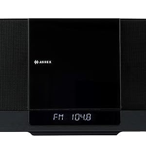 Amazon.co.jp: オーレックス(AUREX) ミニコンポ AX-WSS60 ブラック