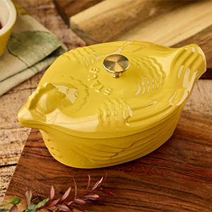 Amazon.co.jp: staub ストウブ 「 スモールチキンココット シトロン