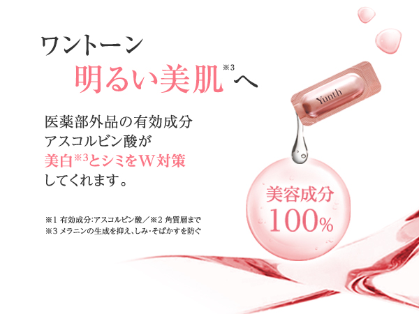 Amazon | Yunth(ユンス) 生VC 導入美容液 3個セット 88日分 [導入美容