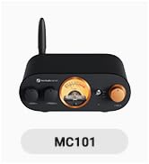 Amazon | Fosi Audio T20 Bluetooth 5.0真空管アンプ 100W TPA3116D2