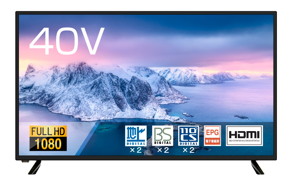 Amazon | 40インチ 液晶テレビ 地上・BS・110度CSデジタル フル