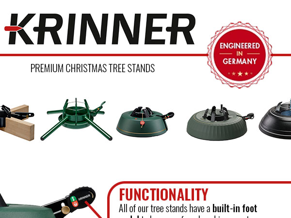 Amazon.com: Krinner Christmas Tree Genie XL - Green Tree Stand