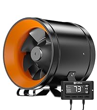 Amazon.co.jp: Hon&Guan ダクトファン 200mm 強力 1411m³/h【イン