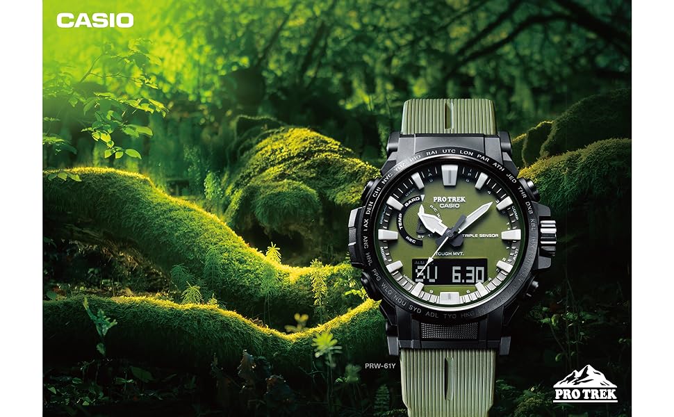 Amazon.co.jp: [カシオ] 腕時計 プロトレック クライマーライン 電波