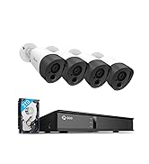 Amazon.com : QSEE 8CH 5MP Home Security Camera System, 4pcs Wired