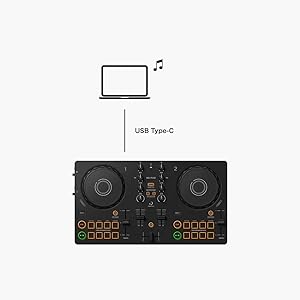 Amazon.com: Pioneer DJ AlphaTheta DDJ-FLX2 精巧型雙通道DJ 控制器: 樂器
