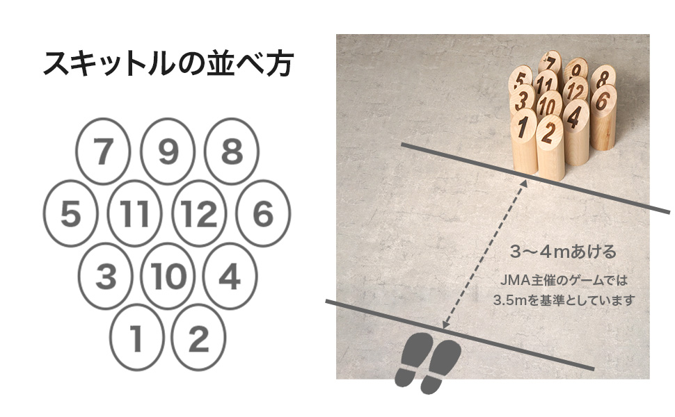 Amazon.co.jp: [ モルック ] MOLKKY おもちゃ Molkky Finnish Wooded