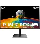 Amazon.com: KTC 27 Inch QHD Computer Monitor, 2K 100Hz IPS Gaming