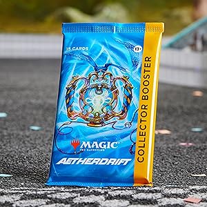 Amazon.com: Magic: The Gathering Aetherdrift Collector Booster (1
