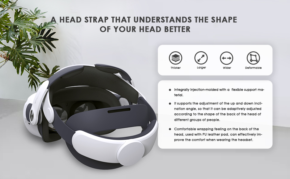 Amazon | BOBOVR M2 Plus ヘッドストラップ - ストラップは Quest 2